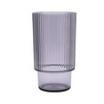 thumbnail image 2 of Better Homes and Gardens Grey Ribbed Tritan Highball and Lowball Tumbler set, 2 of 4