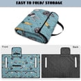 thumbnail image 5 of COEQINE Golf Cart Seat Covers Blanket, Travel Sports Cart Seat Cushion Covers for 2 Person Seats Club Car, Universal Golf Accessories for Summer or Winter, Easter Bunny Carrot Blue, 5 of 8