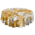 thumbnail image 5 of Round Tablecloth 60x60 Inch flower Table Cover Spring Summer Round for Party Picnic Dinner, 5 of 5