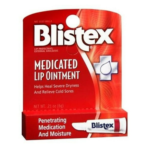Blistex Onguent pour les Lèvres Médicamenteux, 0.21 oz (Lot de 3)