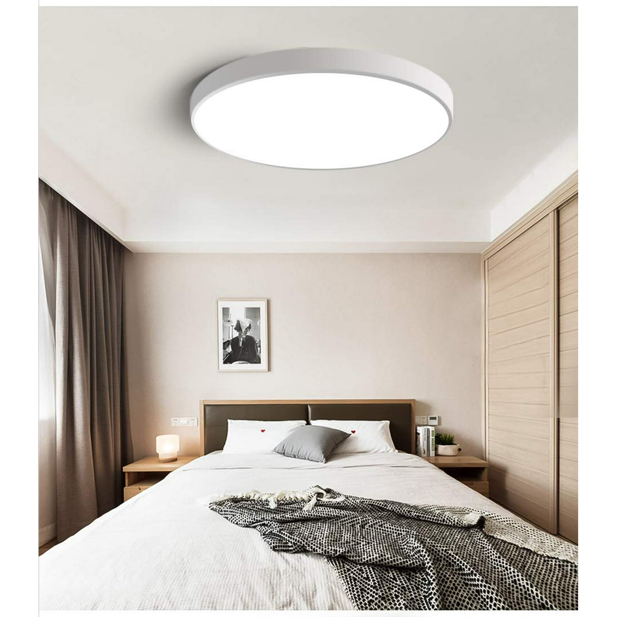 LED Ceiling Lights, 30W Modern Ceiling Lamp, Flush Mount Lighting - Main Image
