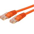 thumbnail image 1 of 35 ft. Cat6 Molded RJ45 UTP Gigabit Patch Cable, Orange, 1 of 1
