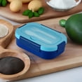 thumbnail image 4 of CNKOO Lunch Box with 3 Compartments Easy to Clean Lunch Box 3-compartment Bento Lunch Box Set Leak Proof Microwave/dishwasher, 4 of 5