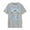 Grey, variant on Womens Wolf Graphic T Shirt Be Respectful To Daddy Letter Print Retro Moon Howling Wolves Illustration Hip Hop Streetwear Crewneck Short Sleeve Tee Tops