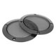 thumbnail image 4 of 4uds 4'' Coche Metal Brillante Audio Altavoz Cubierta Malla Parrilla Cuerno Guardia, 4 of 7