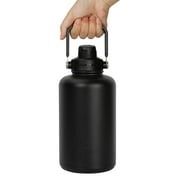 Ozark Trail 64 oz Stainless Steel Insulated Jug with Handle, Black