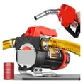 thumbnail image 1 of Electric Fuel Transfer Pump 12V/24V/220, 12GPM Convenient Oil Fuel Dispenser Automatic Start-stop For /kerosene/oil, 1 of 6