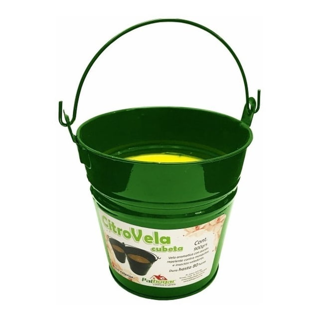 Repelente De Mosquitos Vela Citronela Cub. 900 Gr