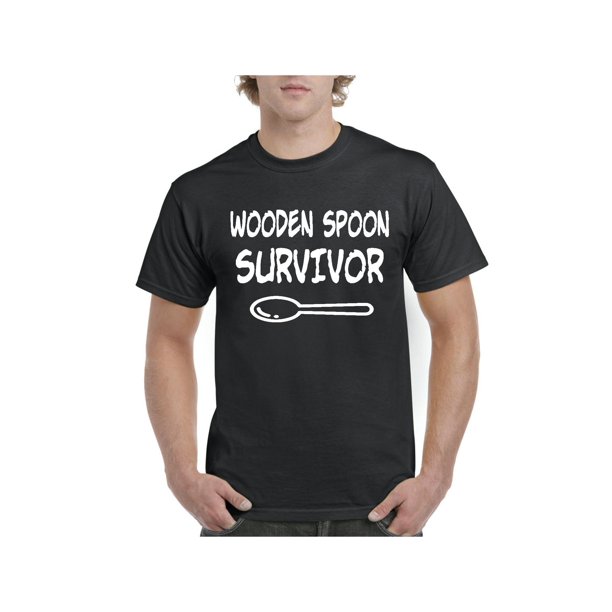 wooden spoon survivor t shirt