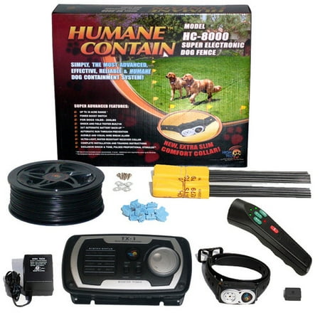 High Tech Pet Extra Value Combo Systems Humane Contain Dog Electric Fence and Sonic Trainer