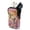 Hummingbird Floral Violet Orange, variant on SEANATIVE Dual Compartment Eyeglass Case Neoprene Glasses Case with Zipper Eyewear Pouch Shockproof Lightweight Sunglasses Holder Pouch for Travel Outdoor Work, Cute Koala Galaxy Pattern