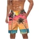 thumbnail image 1 of Pantalones Cortos Casuales para Hombre Imprimir con Bolsillos Pantalones de Playa de Cintura Elástica, Pantalones Cortos de Cintura Elástica para Hombre, 1 of 9