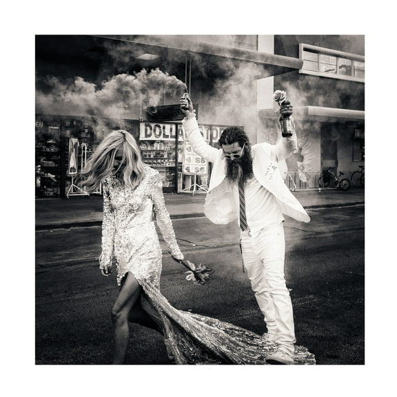 Kurt Klein 'North Las Vegas' Canvas Art - 14 x 14 Inches