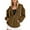 Brown, variant on LIaqionyy Women's Hoodie Sweatshirt Casual Zip up Jacket Oversized Sweatshirts with Pocket Fall School Fashion Outfits
