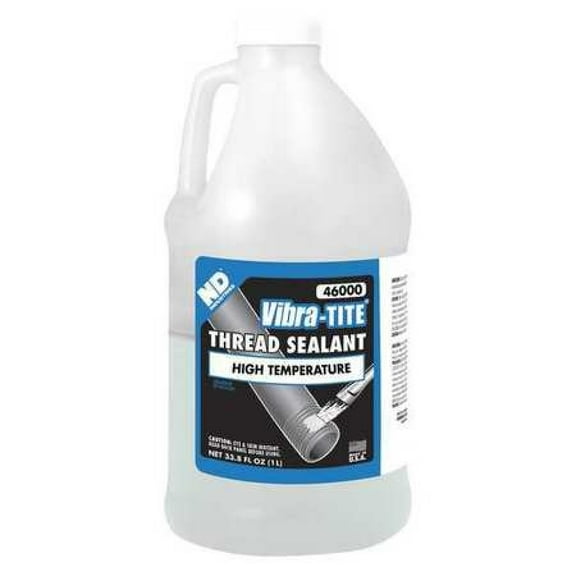 VIBRA-TITE 46000 Thread Sealant,White,Bottle,1L