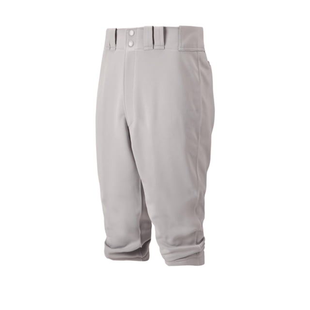 Pantalón Corto de Béisbol Knicker Mizuno Juvenil Gris XXX-Large