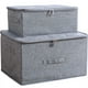 thumbnail image 2 of Caja de almacenamiento con cremallera, caja de almacenamiento plegable para ropa, colcha, caja de almacenamiento de tela lavable, caja de almacenamiento grande para armario, 2 of 4