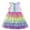 w93# Pink169, variant on Wuxian Toddler Girls Girl Summer Tutu Dresses Sleeveless Round Neck Rainbow Graphic Fashionable Comfortable Tiered Layering Tulle Party Wedding Birthday Dress Ruched Sundress,Dark Purple,3-4 Years