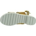 thumbnail image 4 of Bamboo Womens Odessa-05 White Sole Dual Strap Slickback Closure Fashion-Sandals, 4 of 4