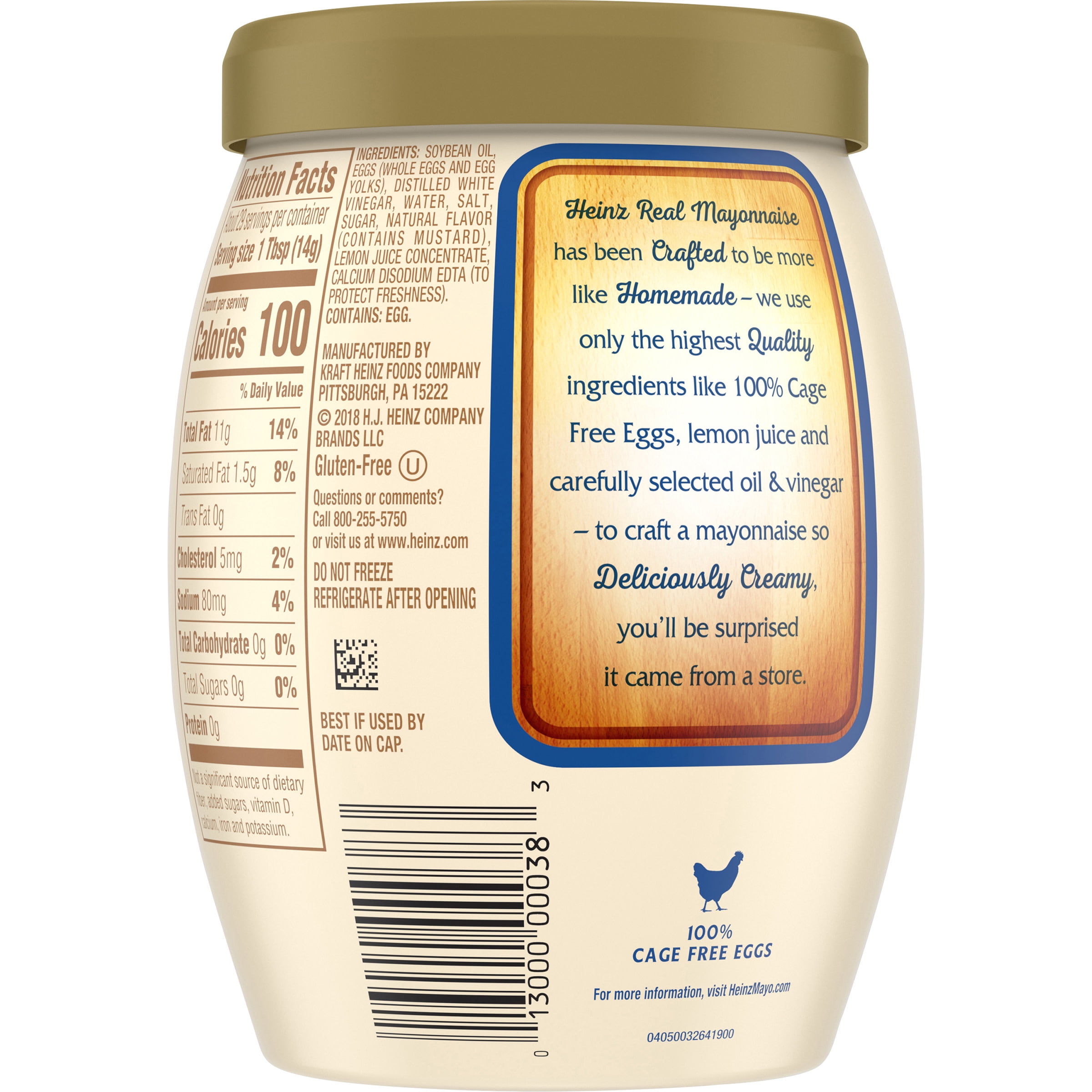 Heinz Real Mayonnaise Nutrition Facts Besto Blog