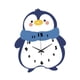thumbnail image 3 of Reloj de pared de pingüino Regalo decorativo silencioso no titulando reloj para colgar para la oficina Amigos de familia Housewarming House, 3 of 9