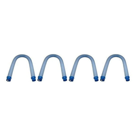 Pool Cleaner Hose Replacement - MX8 & MX6 Pool Cleaning Hoses (4 Pack) - Heavy Duty Suction Hose for Inground Pools - 30ft Pool Vacuum Hose