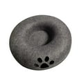 thumbnail image 4 of Cama para gatos jinwen interior de fieltro Gris 60x28cm, 4 of 8