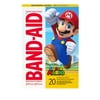 Band-Aid Brand Bandages for Kids with Nintendo Super Mario, 20 ct