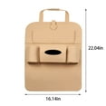 thumbnail image 3 of FASIAOU Car Storage Bag Universal Thickened Kick Car Multifunctional Storage Bag Paper Box For Protecting Seat Storage Bag/ For car, 3 of 8
