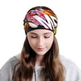 thumbnail image 5 of KLL Summer Birds and Flowers Pirnt Wicking Running Beanie Head Wrap Cycling Bandana for Men Women, 5 of 8