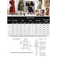 thumbnail image 6 of Weardear Maternity Dress V Neck Ribbed Knit Nursing Dresses with Pockets Tie Waist Pregnancy Breastfeeding Midi Dress, 6 of 6
