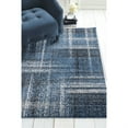thumbnail image 2 of 63" x 86" Midnight Blue Polypropylene Area Rug, 2 of 2