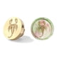thumbnail image 1 of Cuadros Decorativos Sello de cera de sellado Retro 3D Animal DIY Craft 25 mm Reemplazar cabeza de cobre (H) Tmvgtek embutido en tela, 1 of 6