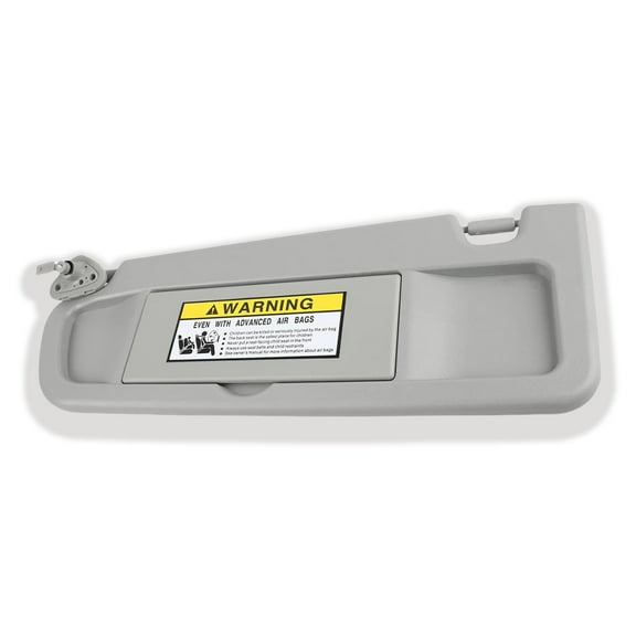 Sun Visor Replacement Fit For Honda Civic 2006-2011, OE:83280-SNA-A01ZA, Sun Visor With Mirror, Driver Left Side-gray
