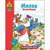 School Zone Activity Workbooks 32 Pages-Mazes Preschool Ages 4-6