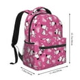 thumbnail image 2 of Fotbe Love Dog Pattern Casual Backpack for School, Travel, and Outdoor Activities - Durable, Lightweight, and Comfortable, 2 of 5