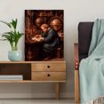 thumbnail image 5 of Gerrit Dou Astronomer Canvas Print, Renaissance Science Art, Modern Home Wall Decor, 5 of 8