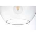 thumbnail image 4 of Living District Baxter 20" Pendant Clear Shade In Satin Gold, 4 of 9