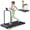 Black White, variant on HevGlrm 3.5HP Treadmill with Incline & Handles,12 Preset Programs,400lbs Capacity Portable Walking Pad with Safety Key for Home,0.6-10MPH