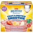 (4 pack) Carnation Breakfast Essentials Fruit &amp; Protein Smoothie ...