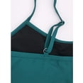 thumbnail image 2 of Women's Two Pieces Ruffles Flounce Layered Swimwear with Boy Legs Shorts Ruffles Plus Size Swimwear Bathing Suit,XXL, 2 of 6
