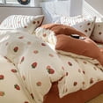 thumbnail image 4 of Korean Bed Sheet Set  Foam Cotton Small Floral Four Piece Set Dormitory Bed Three Piece Set Quilt Set, 4 of 6