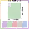 thumbnail image 3 of Punchless Clamp Binder, Ringless Binder Holds 100 Letter Size Pages, Documents, Folders for Documents,Folder with Double Metal Clips for Home or Office, 3 of 7