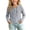 Gray, variant on Long Sleeve Tops for Girls with Hooded Lightweight Tee Shirts Breathable Base Layer Tops 2-12 Years