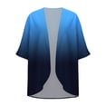 thumbnail image 4 of Posijego 3/4 Sleeve Cardigans for Women Lightweight Cardigan Open Front Beach Vacation Summer Casual Outerwear, 4 of 5
