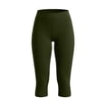thumbnail image 6 of Costeam Womens High Waist Capri Yoga Pants Dual Side Phone Pockets Tummy Control 4 Way Stretch Non See Through Compression Athletic Workout Running Leggings, 6 of 7