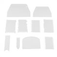 thumbnail image 1 of 10pcs/set Plastic Baking Edge Dough Scraper Cutter Pastry Spatulas Cake Decoration Baking Tools, 1 of 6