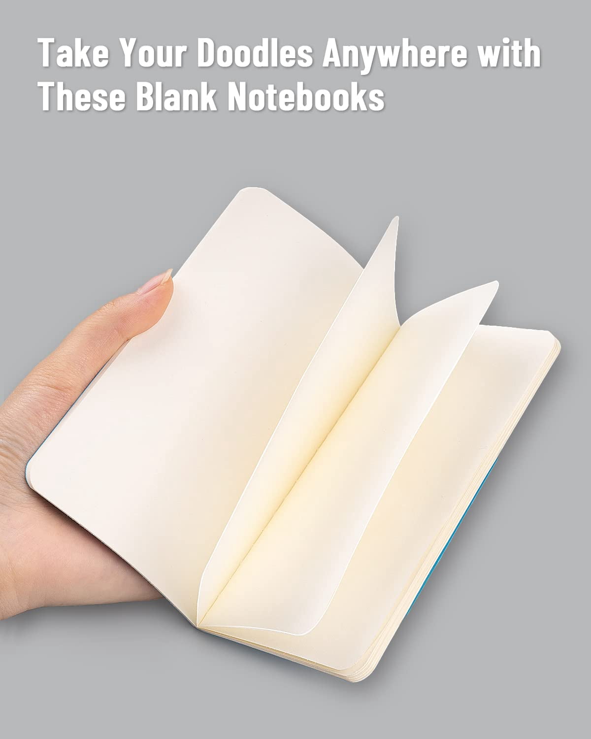 Small Blank Notepads Bulk 120pcs Unlined Journals Mini Sketchbooks Pocket Notebooks For Drawing  Gifts Students And Teacher 3.5 X 5.5 Inches 30 Sheets/60 Pages