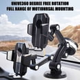 thumbnail image 4 of Car Phone Holder Mount, Universal Dashboard/Windshield/Window Phone Holder One-Button Strong Suction Cell Phone Car Mount (Black), 4 of 6
