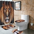 thumbnail image 4 of 71"x79" Waterproof Shower Curtains,for Home Bathroom Decor, 4 of 7